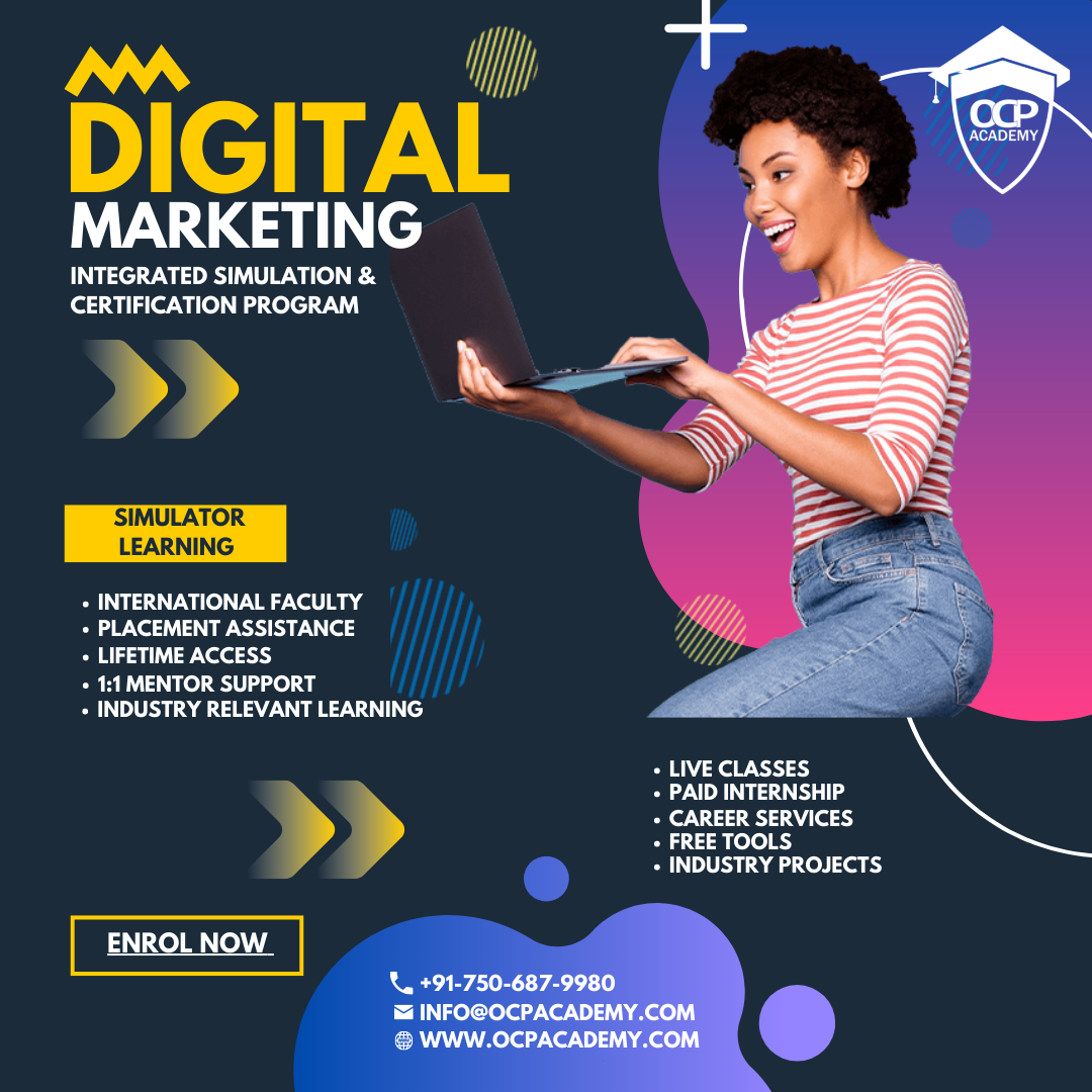 Enroll in the Best Digital Marketing Certification Course Online at OCP ...