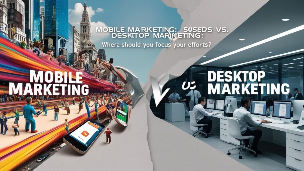 Mobile app vs Desktop marketing