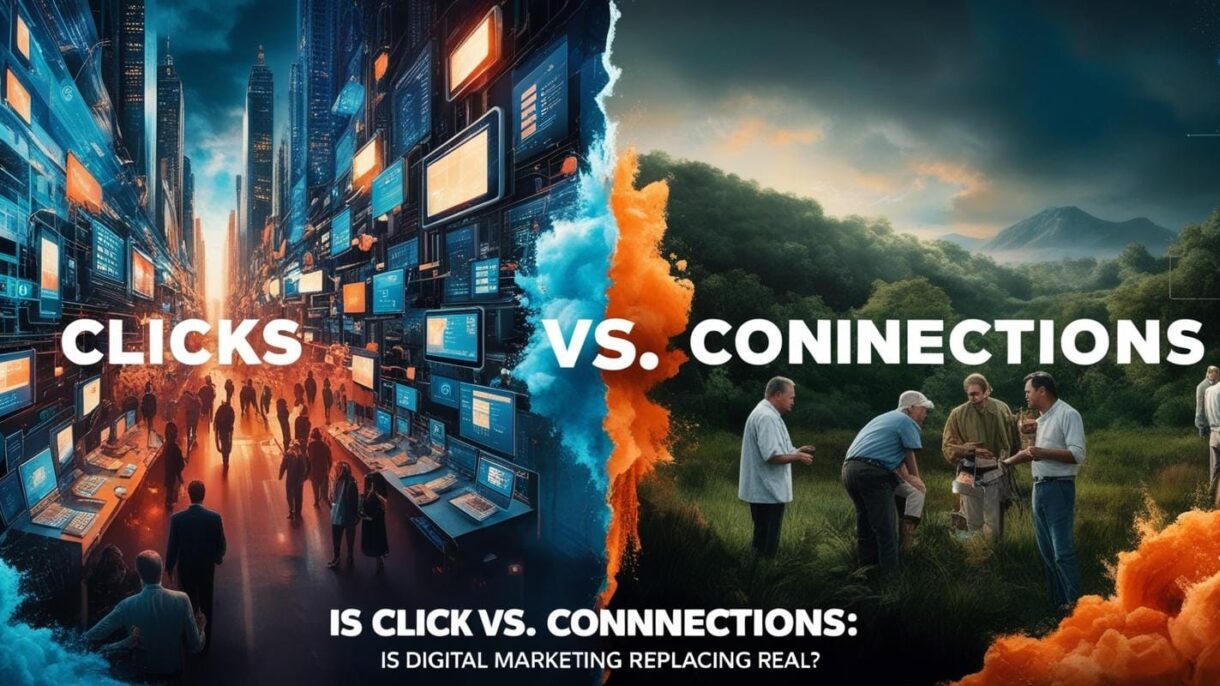 Clicks vs. Connections Digital Marketing Replacing Real