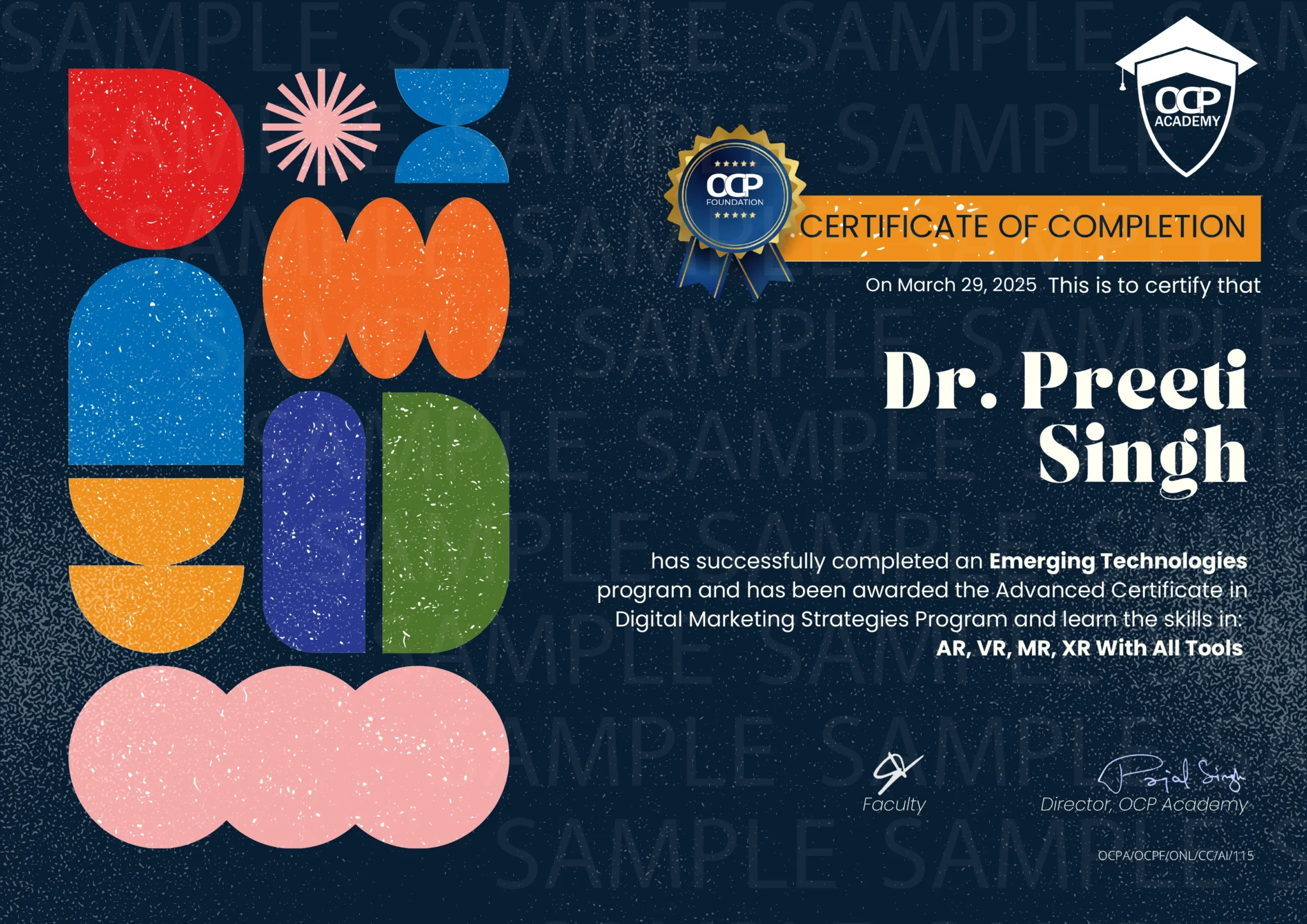 Success Module Certificate