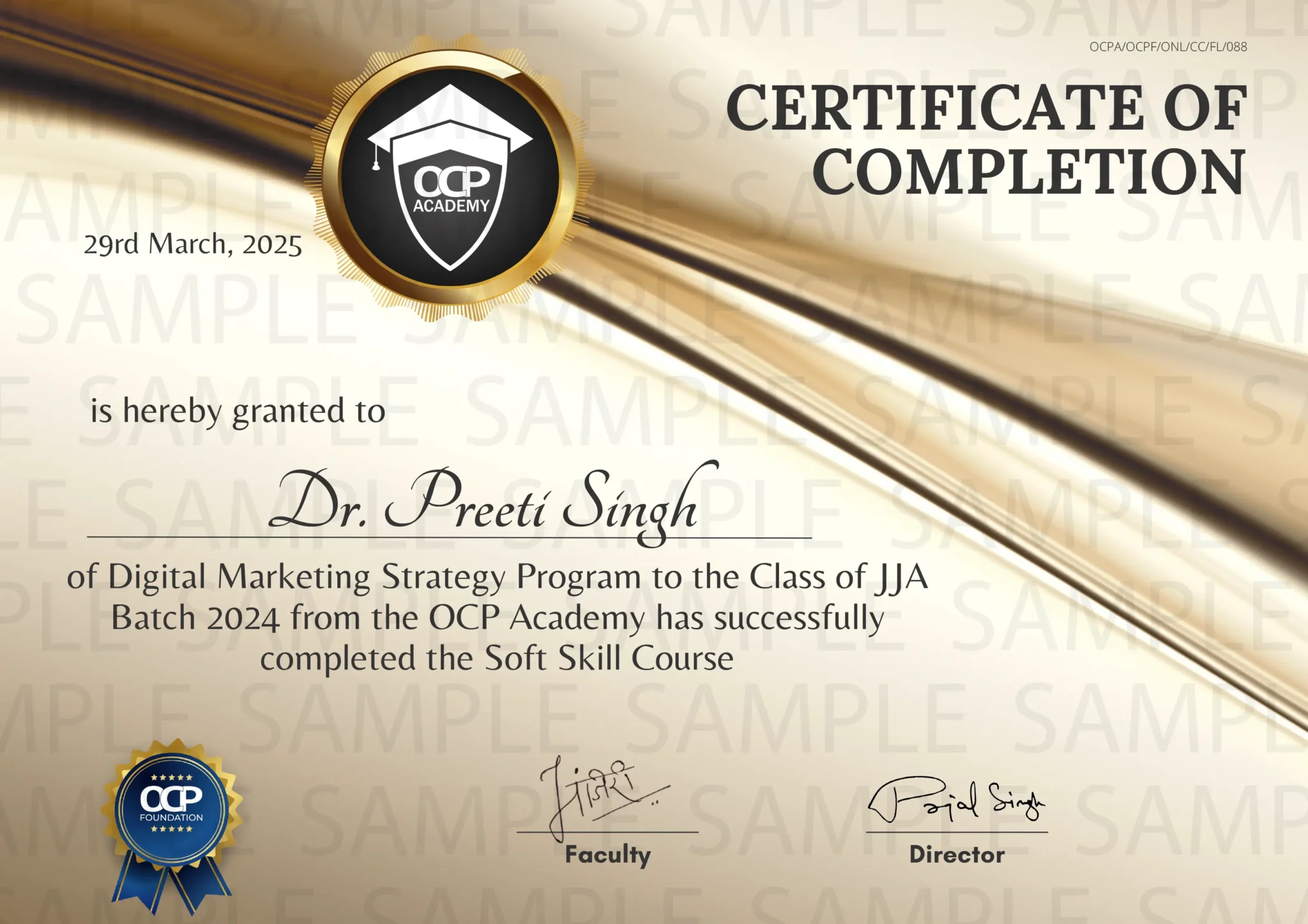 Soft Skills Certificate