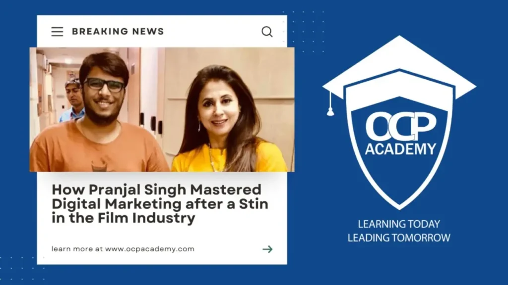 Best Digital Marketing Course in Mumbai with AI showing futuristic marketing analytics, AI dashboards, and Mumbai skyline