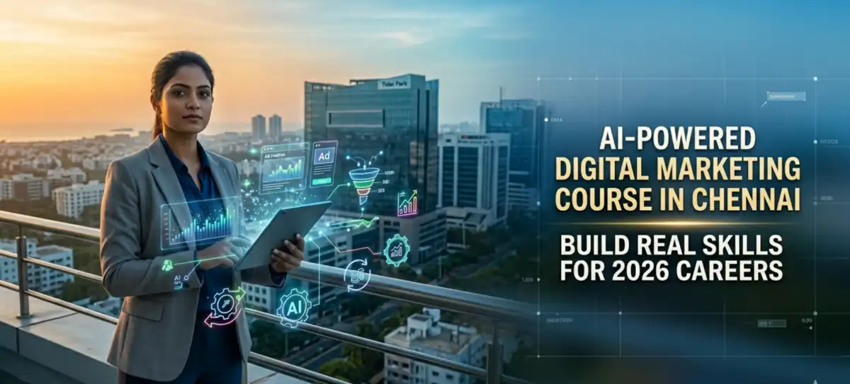 AI-powered digital marketing course in Chennai with real-world simulation training for 2026 careers