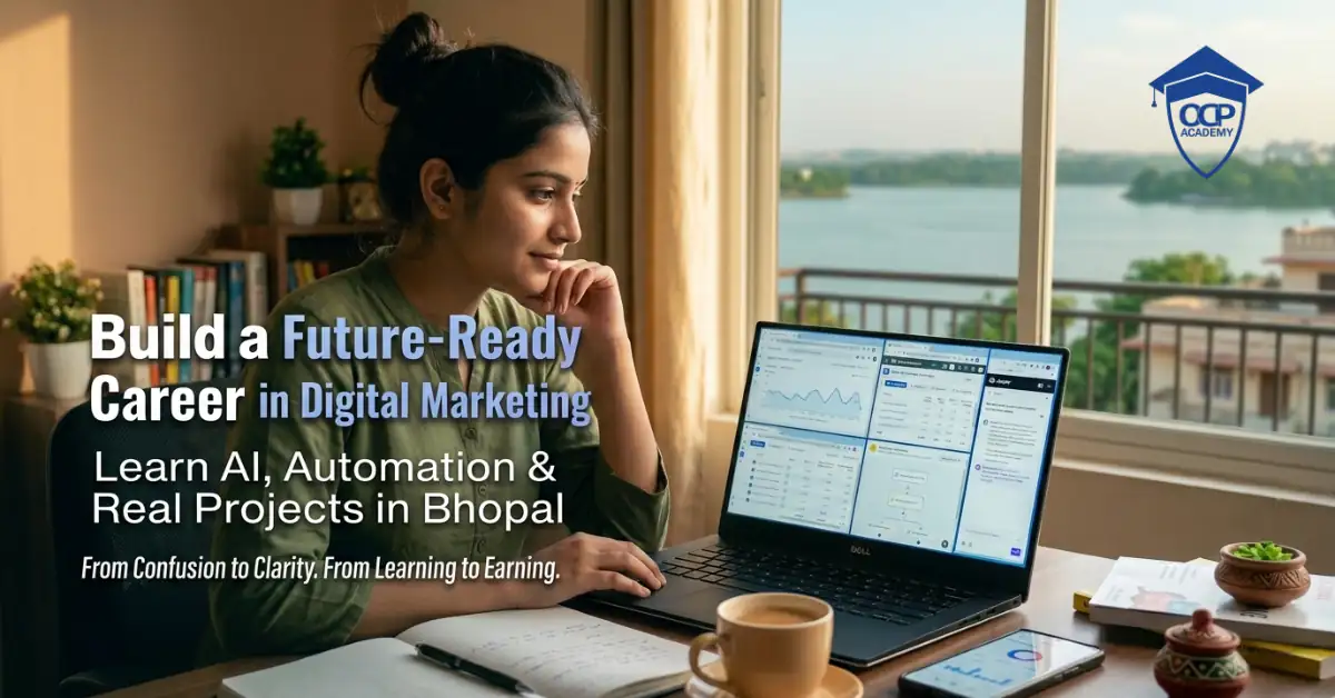 AI digital marketing course in Bhopal with automation and real live projects training