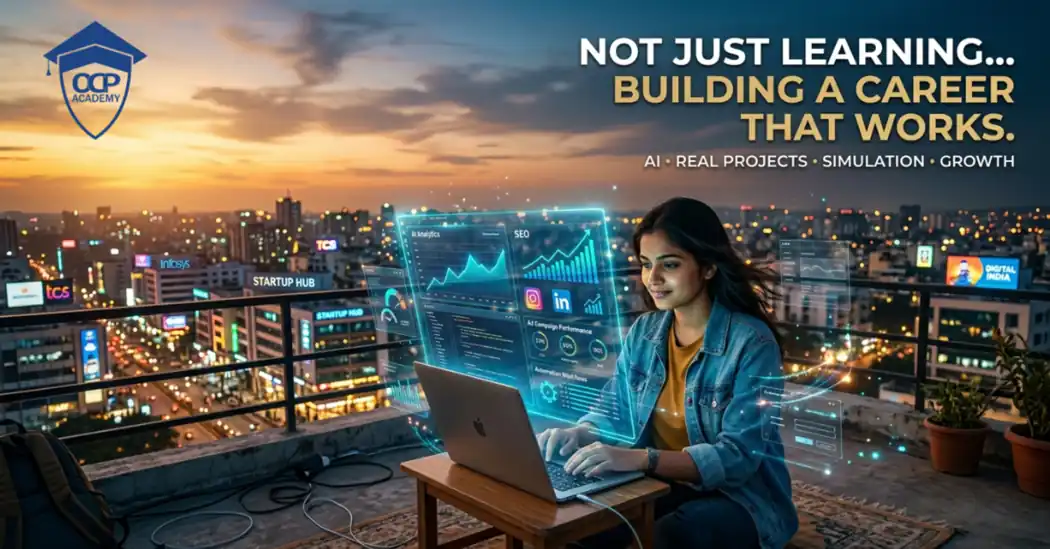 AI digital marketing course in Indore with real projects and simulation training by OCP Academy